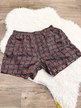ADDICTION Vintage Silk Shorts Lounge Boxer Medium